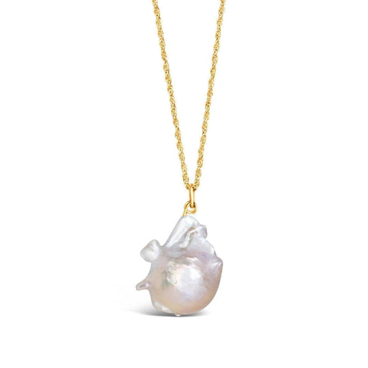 Baroque Pearl Necklace | Oyster - Gold