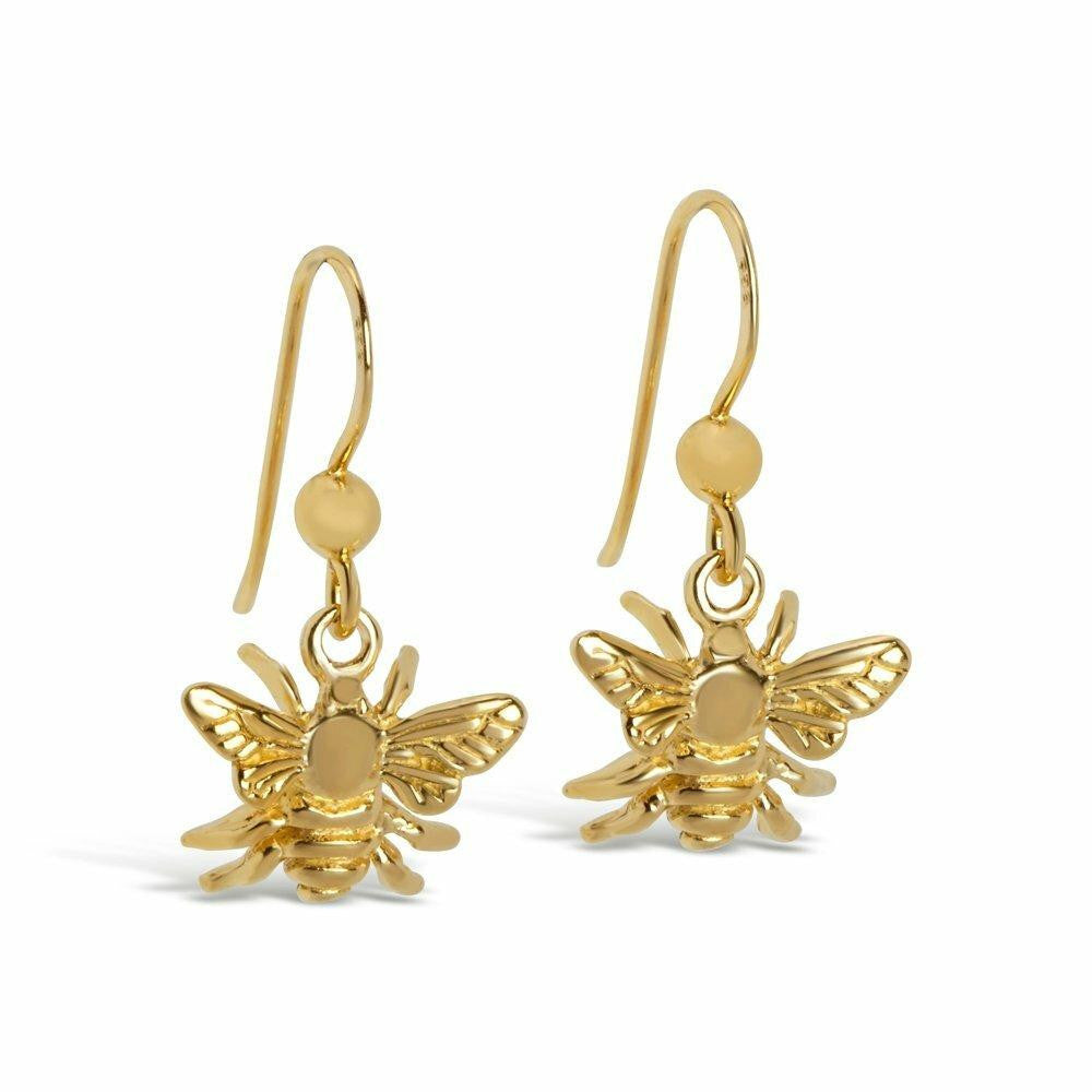 Gold Bee Earrings | Lily Blanche – Lily Blanche