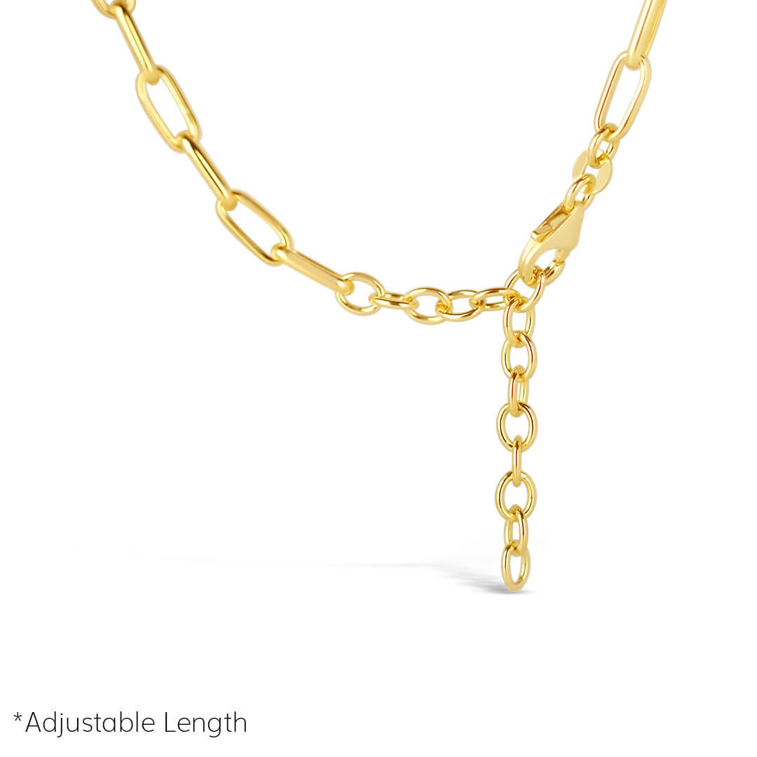 Shops adjustable length gold necklace